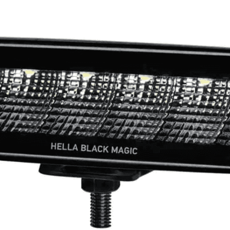Hella Black Magic LED Mini Lightbar 6.2˝ Single (Flood)