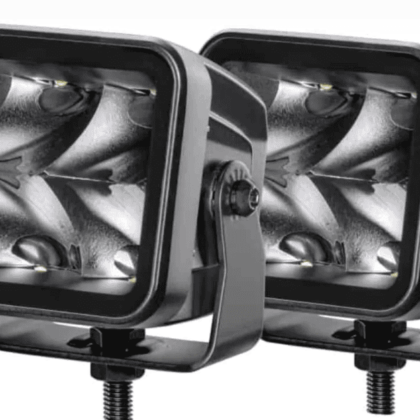 Hella LED Black Magic 3.2″ Cube Kit – (Spot) – Set of 2