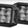 Hella LED Black Magic 3.2″ Cube Kit – (Flood/Flush) – Set of 2