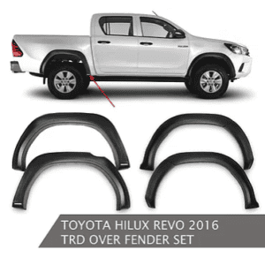 HX024 – Hilux Revo TRD Wheel Arches Fender Flares 2016-on