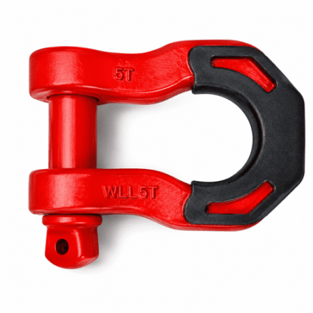 Bow shackle (BSK-5T) Red at Bromvoel Outdoor Accessories