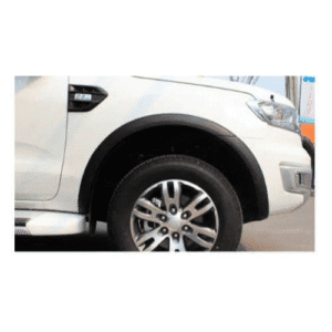Ford Everest Wheel Arches Slim Line Matt Black Bromvoel