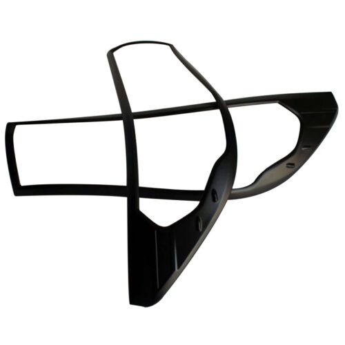 Toyota Hilux Revo Headlight Trims 2016+ Black ( Dakar With DRL In Headlight )