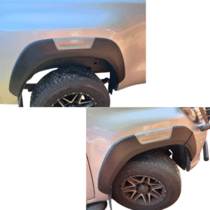 Toyota Hilux 2016+ Revo And Rocco Wheel Arches Fender Flare With Insert Grey Bromvoel