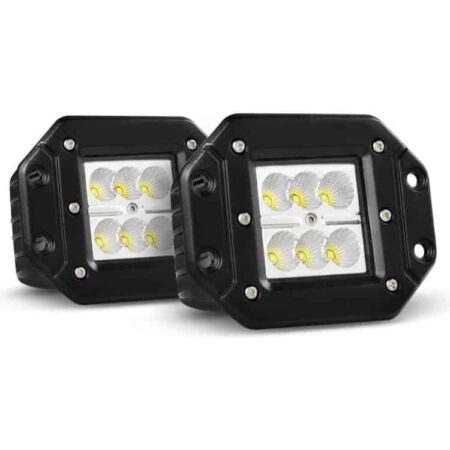 18 Watt Flush Mount Led Pods Set Of 2