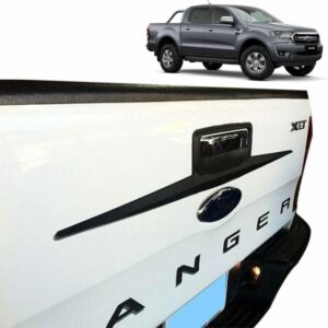 Ranger 2012+ Black Tailgate Handle Cover With Wings