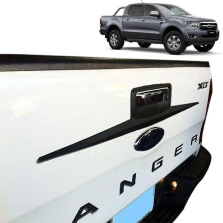 Ranger 2012+ Black Tailgate Handle Cover With Wings