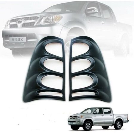 Toyota Hilux VIGO 2012 – 2015 Tail Light Trims Black
