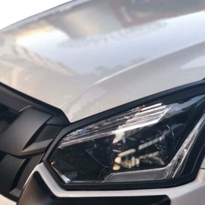 Isuzu D-Max 2016+ Matt Black Headlight Trims