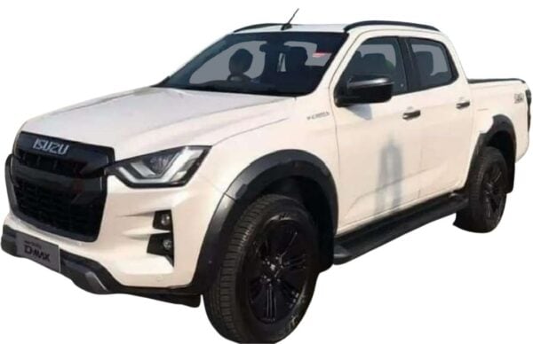 Isuzu D-Max Slim Line Wheel Arches Matt Black 2021+ Gen 7