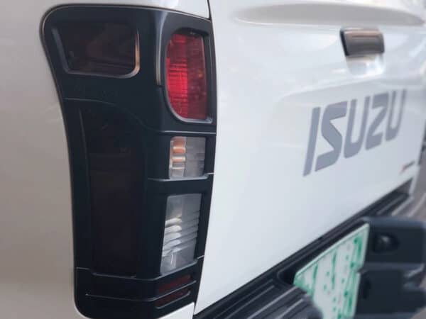 Isuzu 2013 D-Max Matt Black Tailight Covers