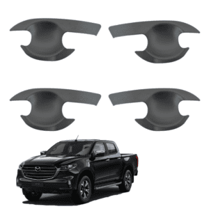 Mazda BT50 2012+ Door handle bowls Matt Black Double Cab