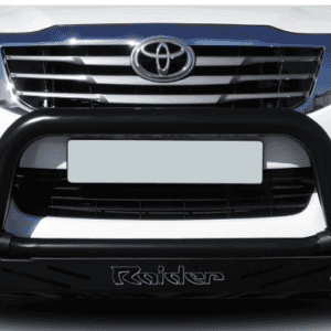 Toyota Hilux D4D Black Nudge Bar with Sump Guard - MAXE Bromvoel