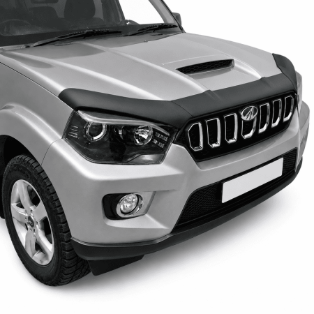 Mahindra Scorpio S4 - S11 Bonnet Guard Black - Satin Smooth (B) 2019+