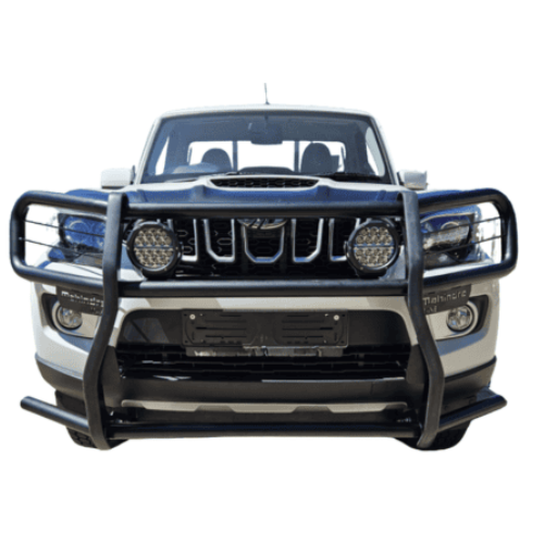 Mahindra Full Face Wrap around bull bar – MAXE Bromvoel