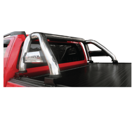Isuzu D-MAX Gen 6/7 Stainless Steel Double Cab RollaTop Compatible Roll Bar - MAXE