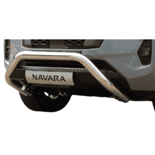 Navara Nudge Bar Stainless – MAXE