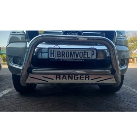 Ranger T7/T8 Nudge bar with Sump Guard Stainless Steel at Bromvoel Outdoor Accessories