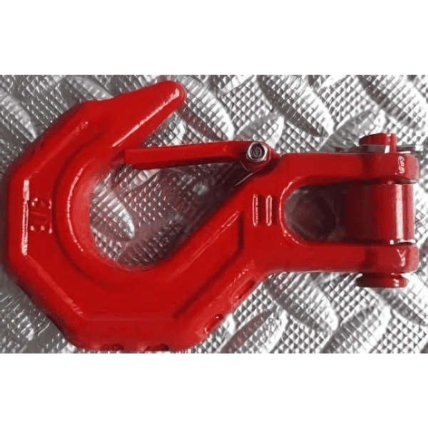 Cast Iron Hook Red Coated
