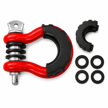 Rubber set for Bow Shackles at Bromvoel Outdoor Accessories