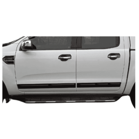 Ranger Double Cab Body Cladding Satin Black 2012-2022 Bromvoel