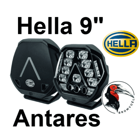 Hella 9" Antares Spotlight Set at Bromvoel Outdoor Accessories