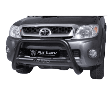 Hilux D4D nudge bar black - artav . bromvoel
