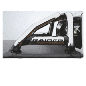Hilux GD6 6 Bend sports bar with oval side plates Stainless- Artav Bromvoel