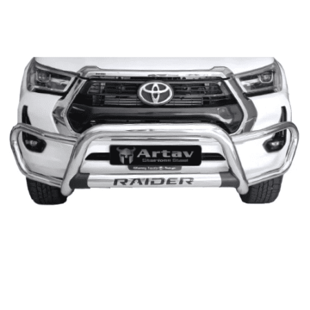 Hilux GD6 Facelift Tri Bumper Stainless - Artav bromvoel