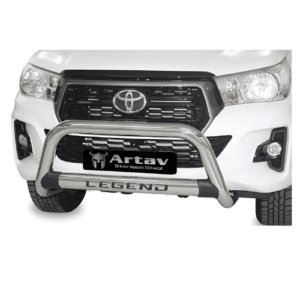 Hilux GD6 Legend oval nudge bar stainless - artav Bromvoel