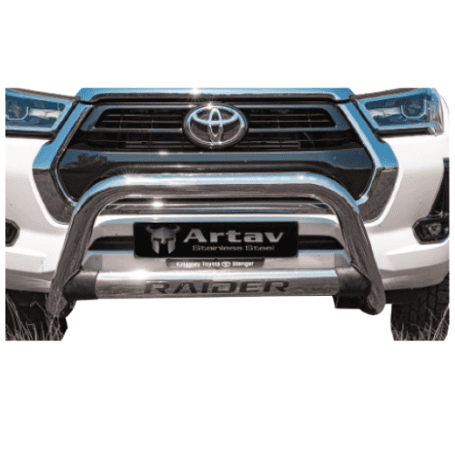 Hilux GD6 Raider Oval Nudge Bar Stainless – Artav