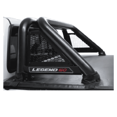 Hilux Legend 50 Honeycombnudge sports bar black Artav - Bromvoel