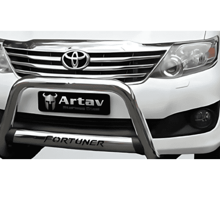 Toyota Fortuner D4D nudge bar stainless artav Bromvoel