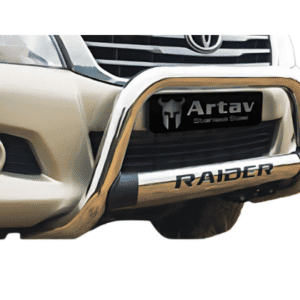 Toyota Hilux D4D Nudge Bar Stainless The Oval range Bromvoel