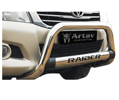 Hilux D4D Nudge Bar Stainless – Artav