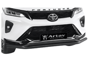 Toyota fortuner front styling bar black Bromvoel