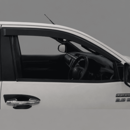 Toyota GD6 Single Cab Weather Shields at Bromvoel Outdoor Accessories