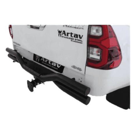 Hilux GD6 Rear Step Black - Artav Bromvoel