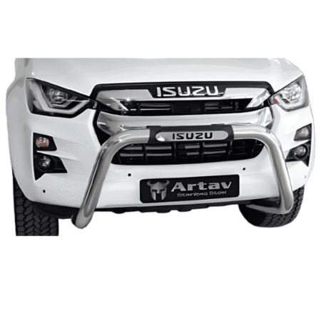 Isuzu Dmax PDC nudge bar Stainless Artav Bromvoel
