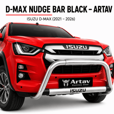 Isuzu DMAX Gen 7 Nudge Bar Stainless at Bromvoel Outdoor Accessories