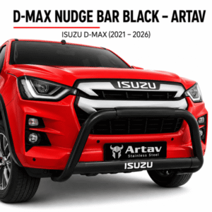 Isuzu D-MAX (2021-2026) Nudge Bar Black at Bromvoel Outdoor Accessories