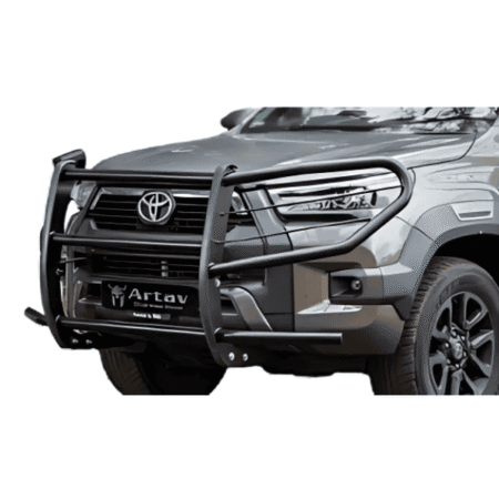 Toyota Hilux GD6 Facelift Headlight Wrap AroundBush Bar - Artav Bromvoel