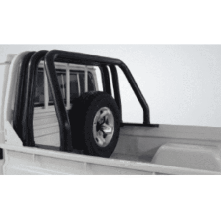 Toyota Landcruiser 70 Series Triple Styling Bar Black- Artav Bromvoel