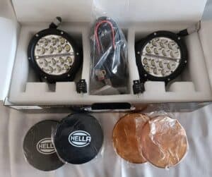 Hella 6″ ValueFit Supernova LED Spot Light Set
