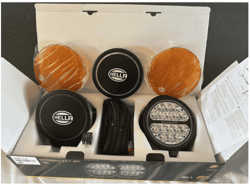 Hella 7″ ValueFit Supernova 2.0 LED Spot Light Set