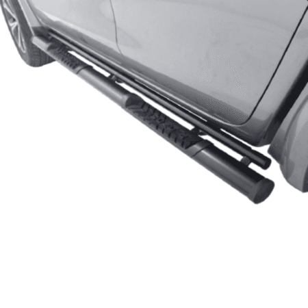 Isuzu DMAX Side Steps Double Cab Black - Artav Bromvoel