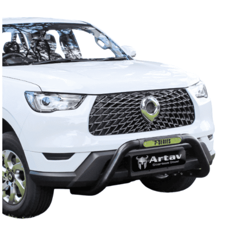 GWM P-Series Nudge Bar Black - Artav Bromvoel Outdoor Accessories