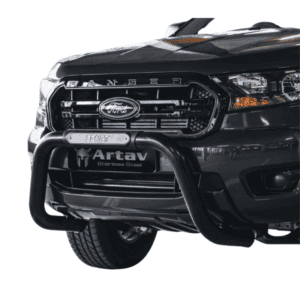 Ford Ranger & Everest SPORT T6 facelift PDC Nudge Bar Black - Artav Bromvoel Outdoor Accessories