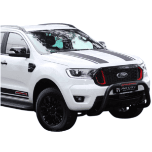 Ford Ranger STORMTRAK T6 facelift PDC Nudge Bar Black - Artav Bromvoel Outdoor Accessories