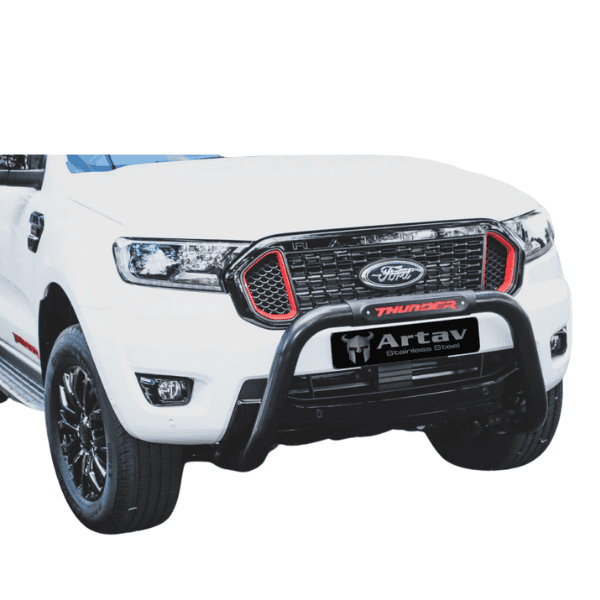 Ford Ranger THUNDER T6 facelift PDC Nudge Bar Black - Artav Bromvoel Outdoor Accessories